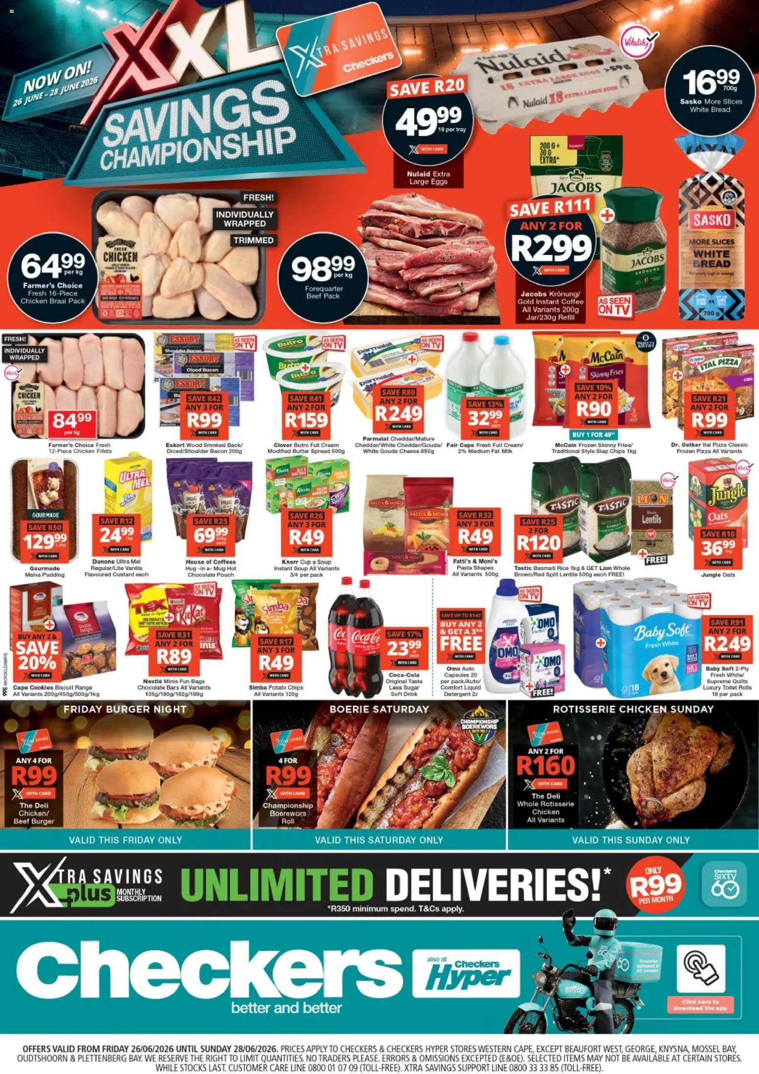 Preview of Checkers flyer valid from 26/06/2026