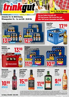 Vorschau von dem Prospekt des Geschäftes Trinkgut, gültig ab dem 10.05.2026