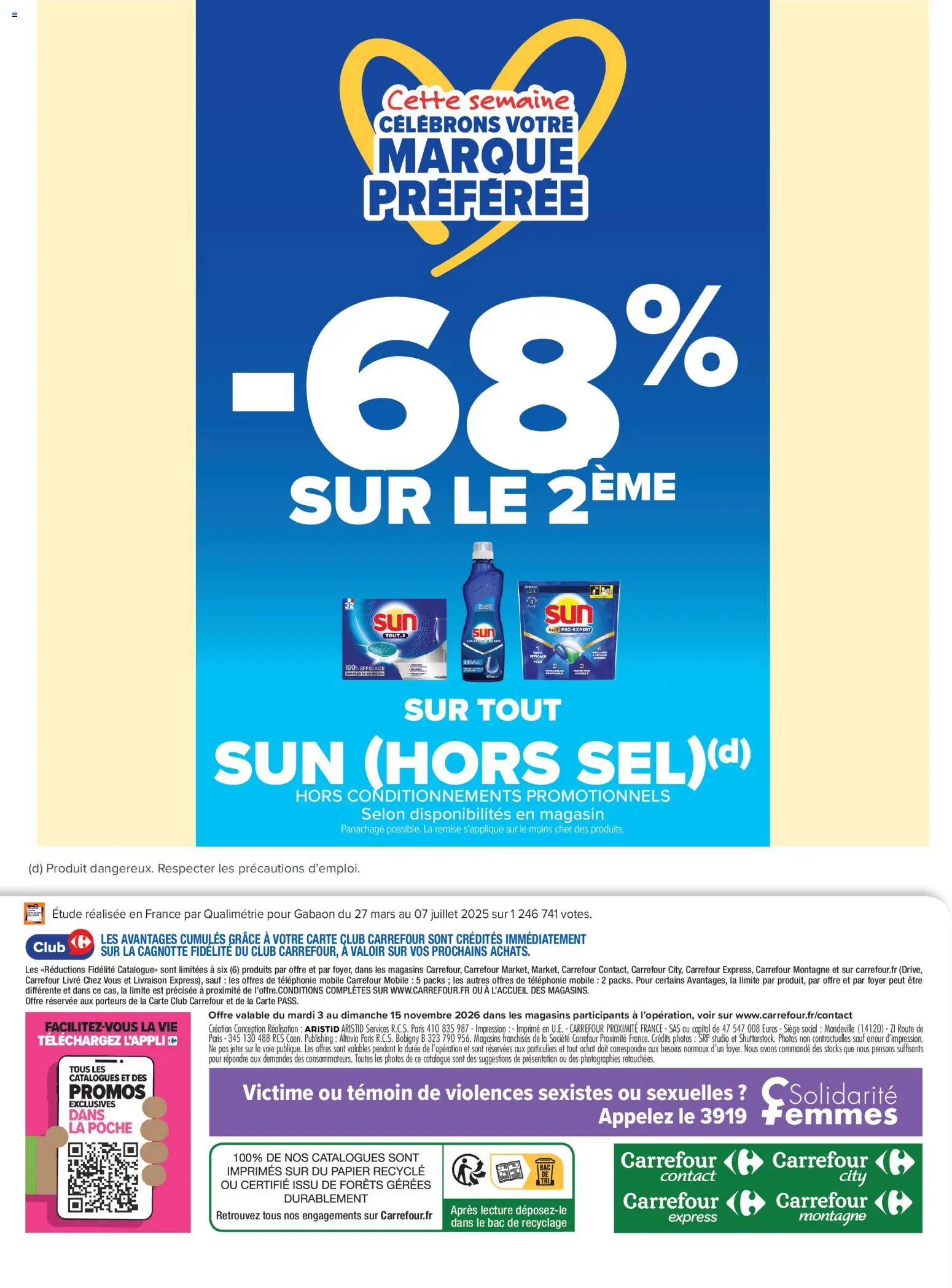 Prévisualisation de Carrefour City catalogue du magasin Carrefour City formulaire valide 03/11/2026