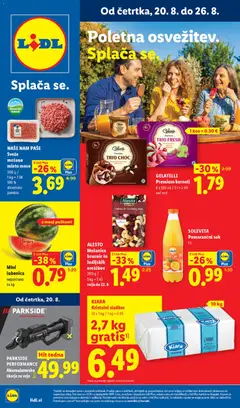 Predogled kataloga iz trgovine Lidl veljaven od 20.08.2026