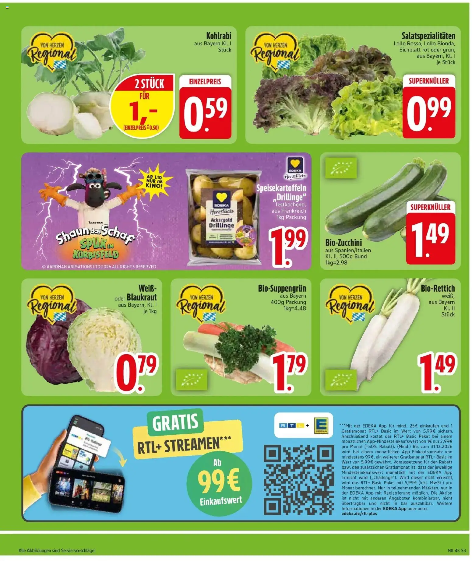 Vorschau von dem Prospekt des Geschäftes Edeka, gültig ab dem 19.10.2026
