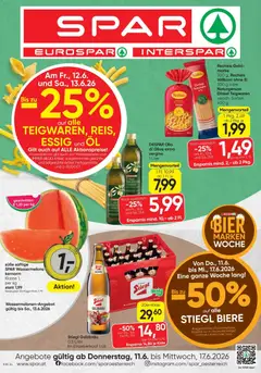 Vorschau der Angebote: Spar Spar - Flugblatt gültig ab 11.06.2026