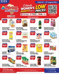 Preview of Africa Cash & Carry flyer valid from 07/08/2026