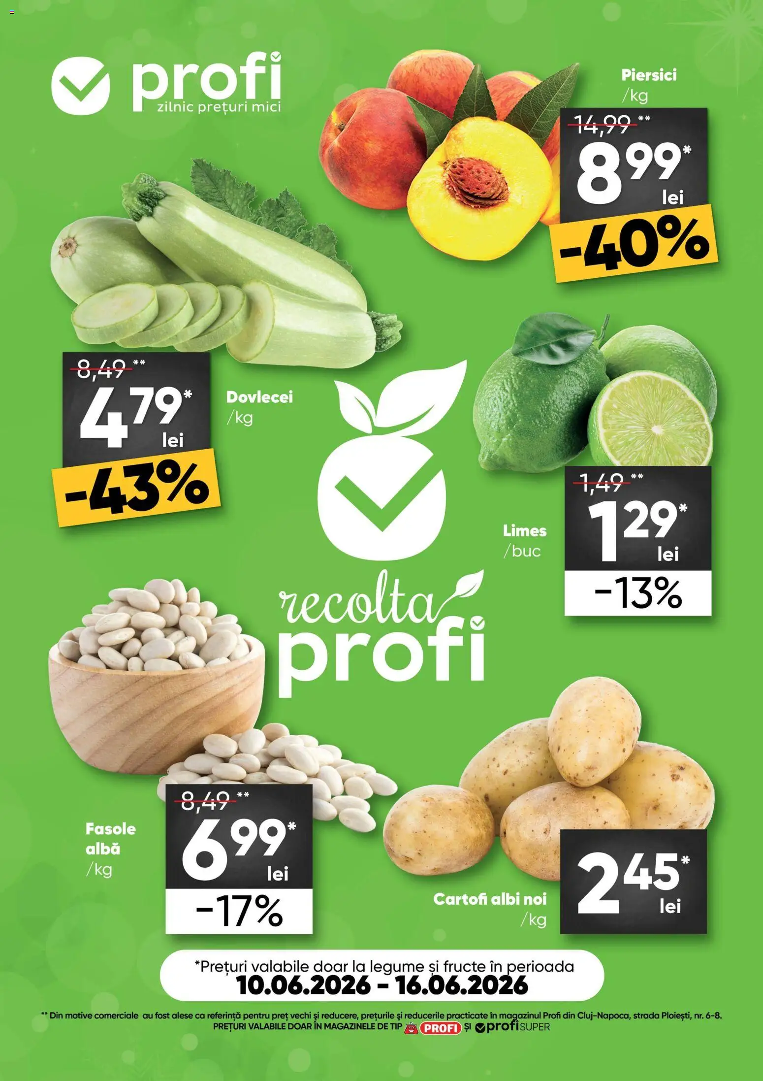 Previzualizarea de cataloage: Profi Profi Catalog Fresh valabil de la 10.06.2026 - Mici, Legume, Fructe, Alba, Cartofi, Tip, Piersici, Fasole albă