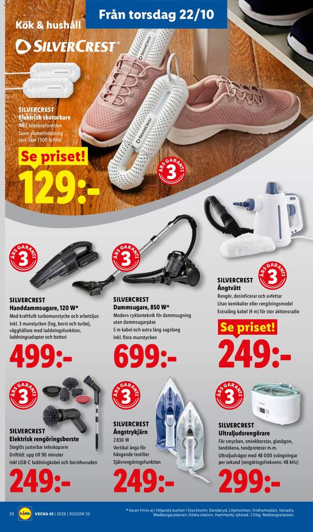 Nytt Lidl reklamblad från 19/10