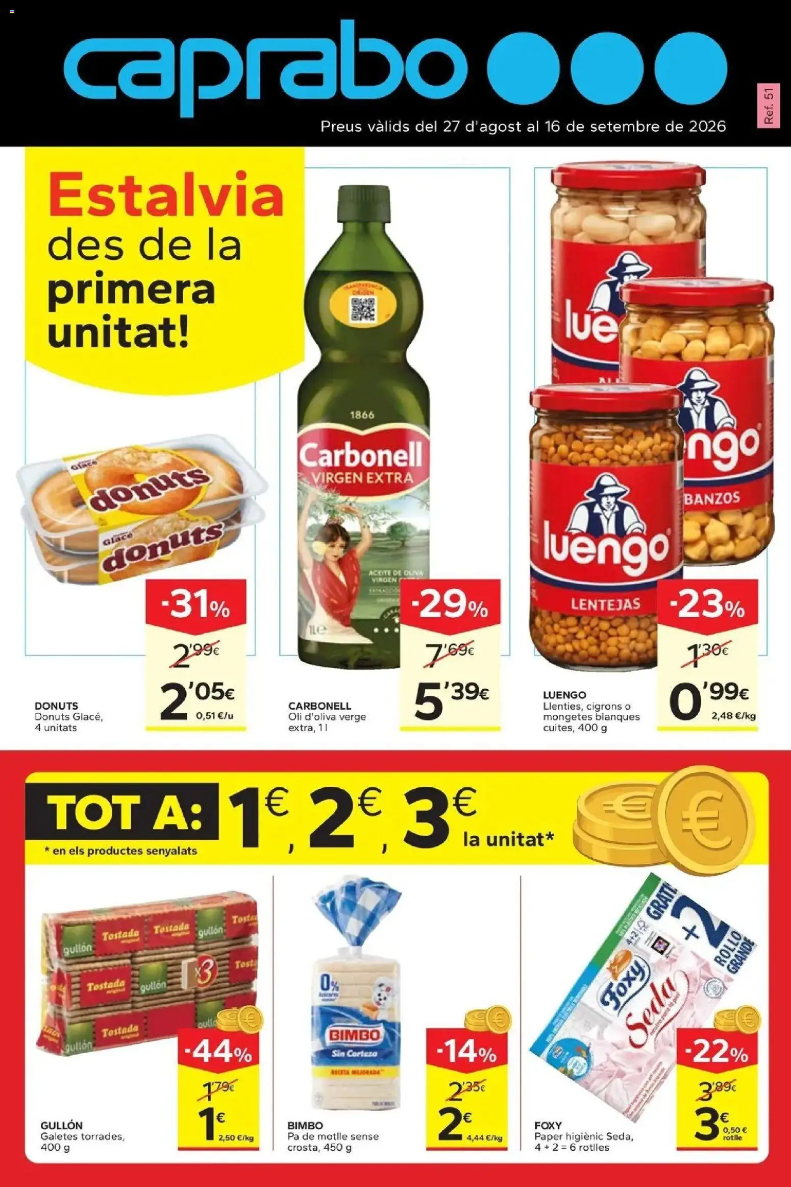 Vista previa del folleto de la tienda Caprabo válido desde el 17/09/2026 