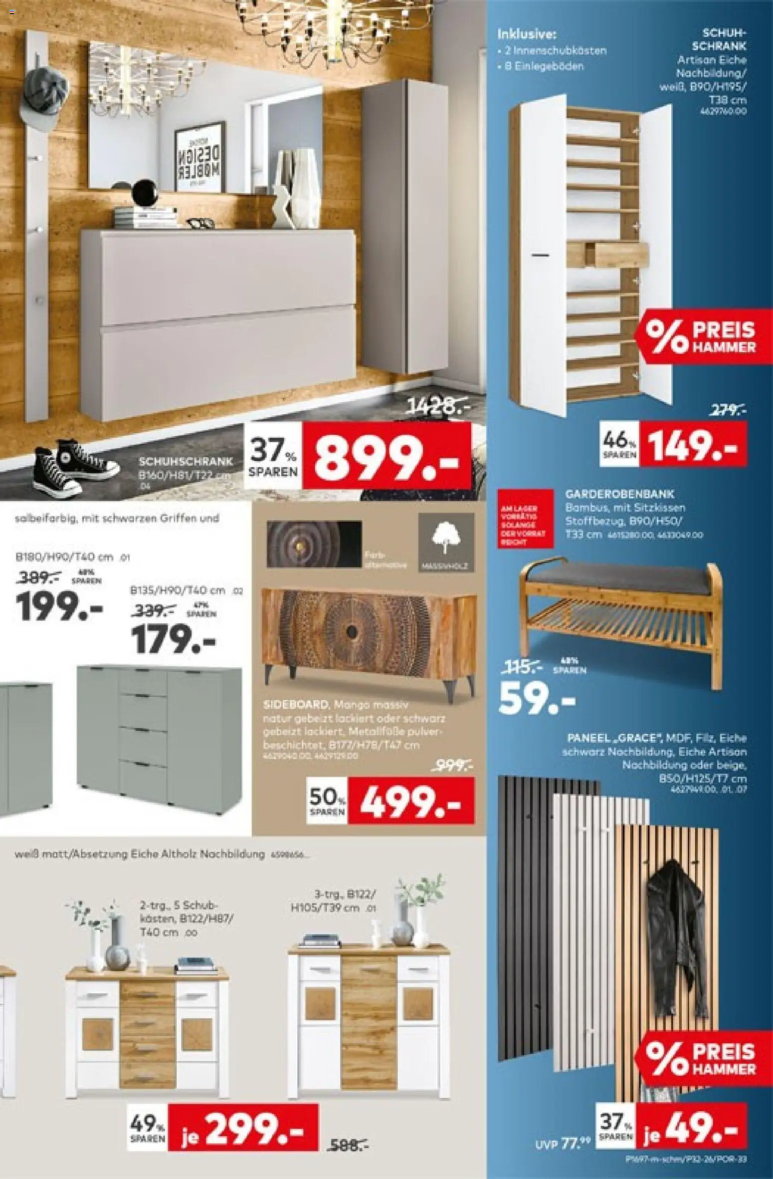 Vorschau von dem Prospekt des Geschäftes Porta!, gültig ab dem 07.09.2026 - Mango, Schrank