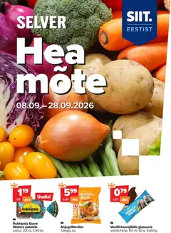 Selver kliendilehe eelvaade alates 08.09.2026