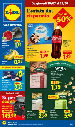 Anteprima dell'opuscolo Lidl volantino dal negozio Lidl valido da 16/07/2026