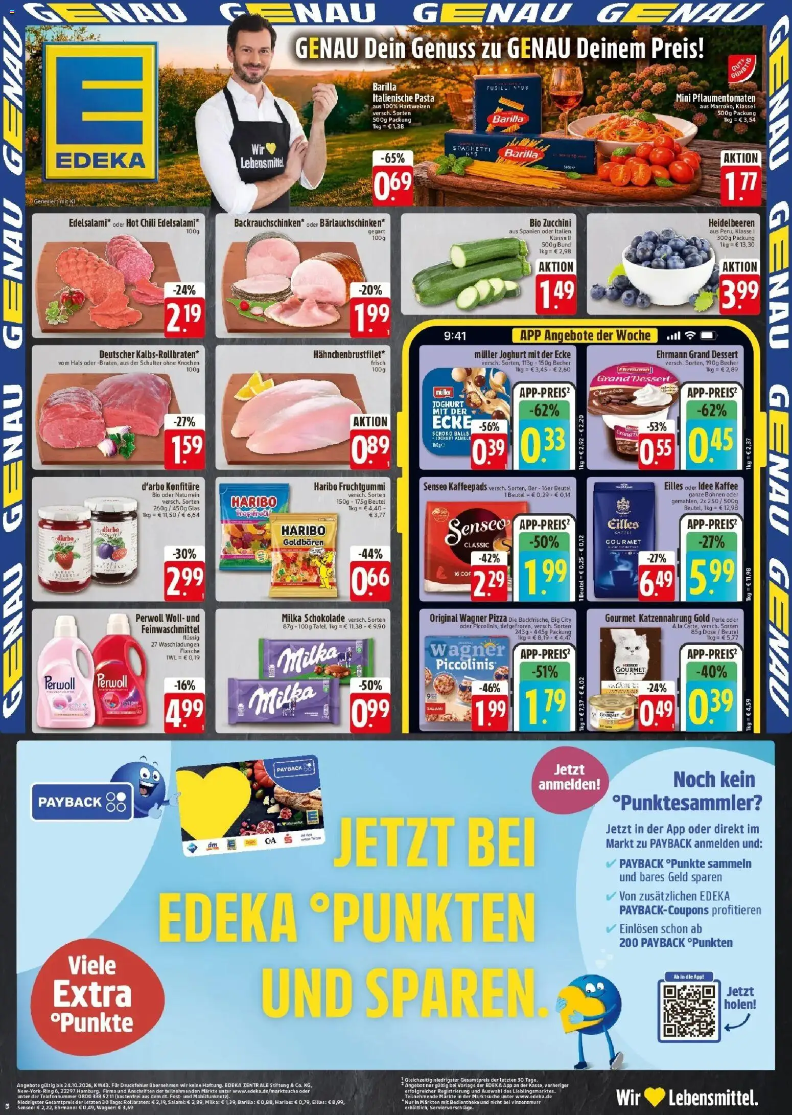 Vorschau von dem Prospekt des Geschäftes Edeka, gültig ab dem 22.10.2026