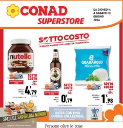 Anteprima dell'opuscolo Conad volantino Superstore Lazio dal negozio Conad valido da 04/06/2026
