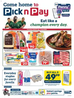 Preview of Pick n Pay flyer valid from 27/07/2026