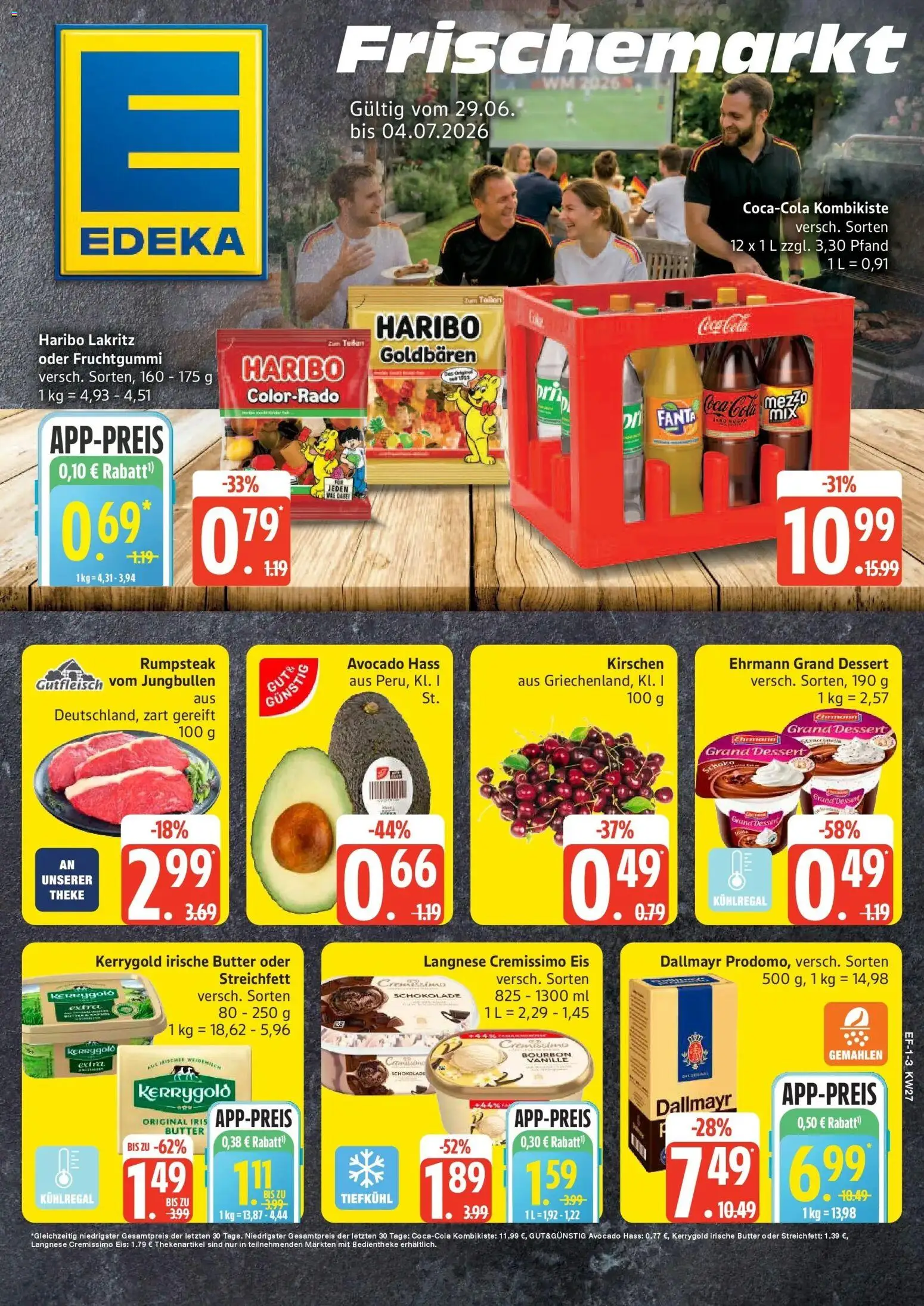 Vorschau von dem Prospekt des Geschäftes Edeka, gültig ab dem 28.06.2026
