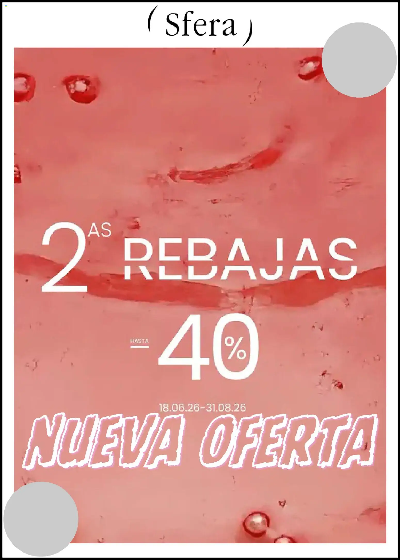 Vista previa del folleto de la tienda Sfera válido desde el 18/06/2026 