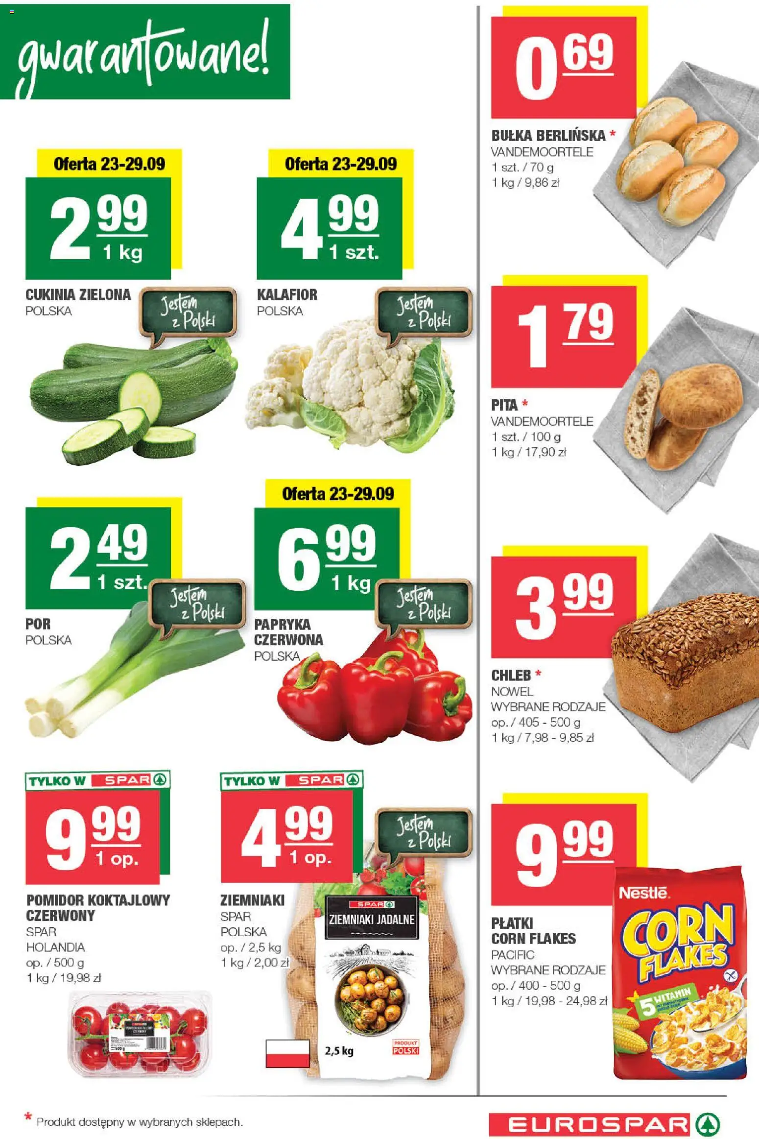 Pogląd gazetki "Spar gazetka - Eurospar" ze sklepu Spar ważnej od 23.09.2026
