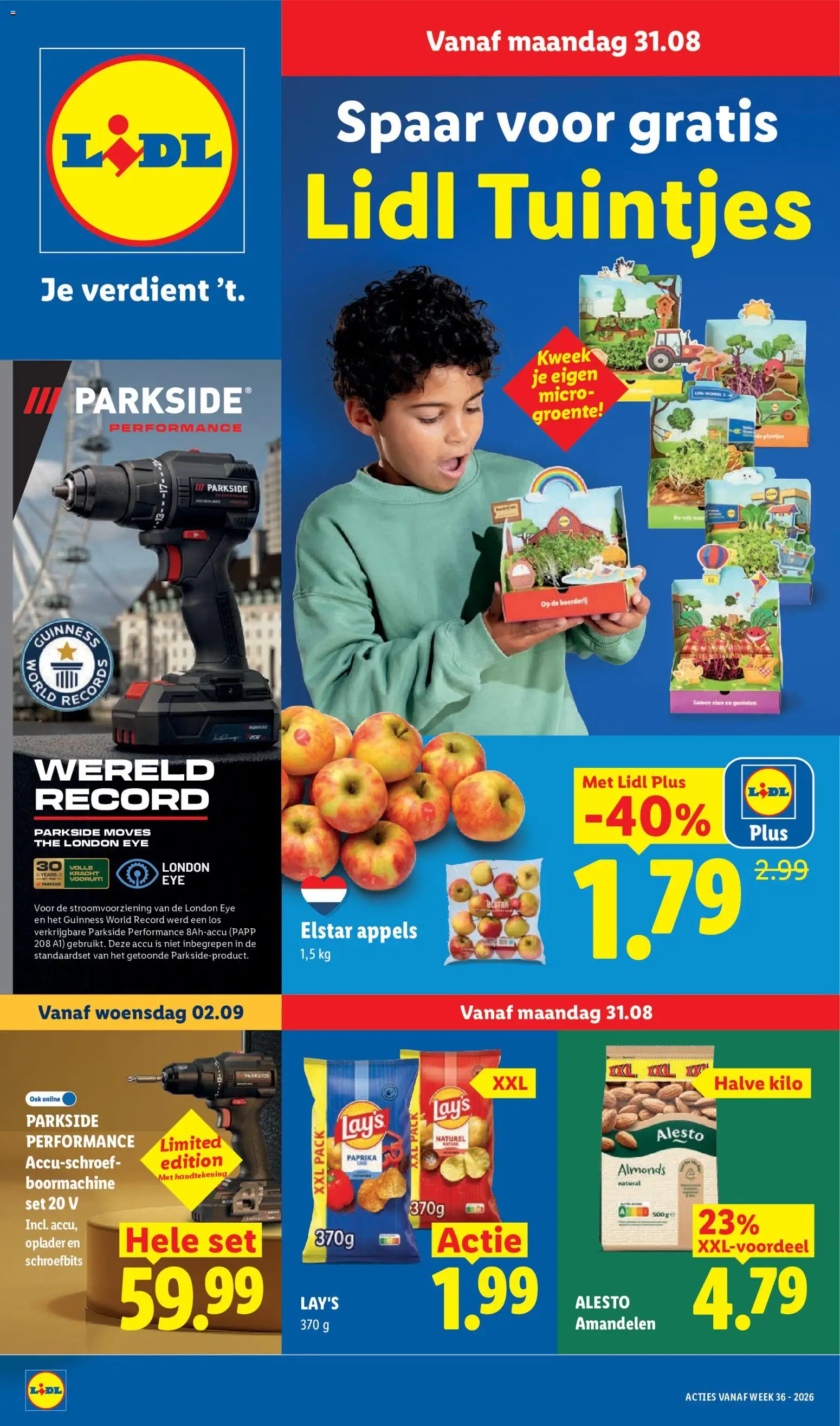 Voorbeeld van Lidl folder week 36 van winkel Lidl geldig vanaf 31-08-2026