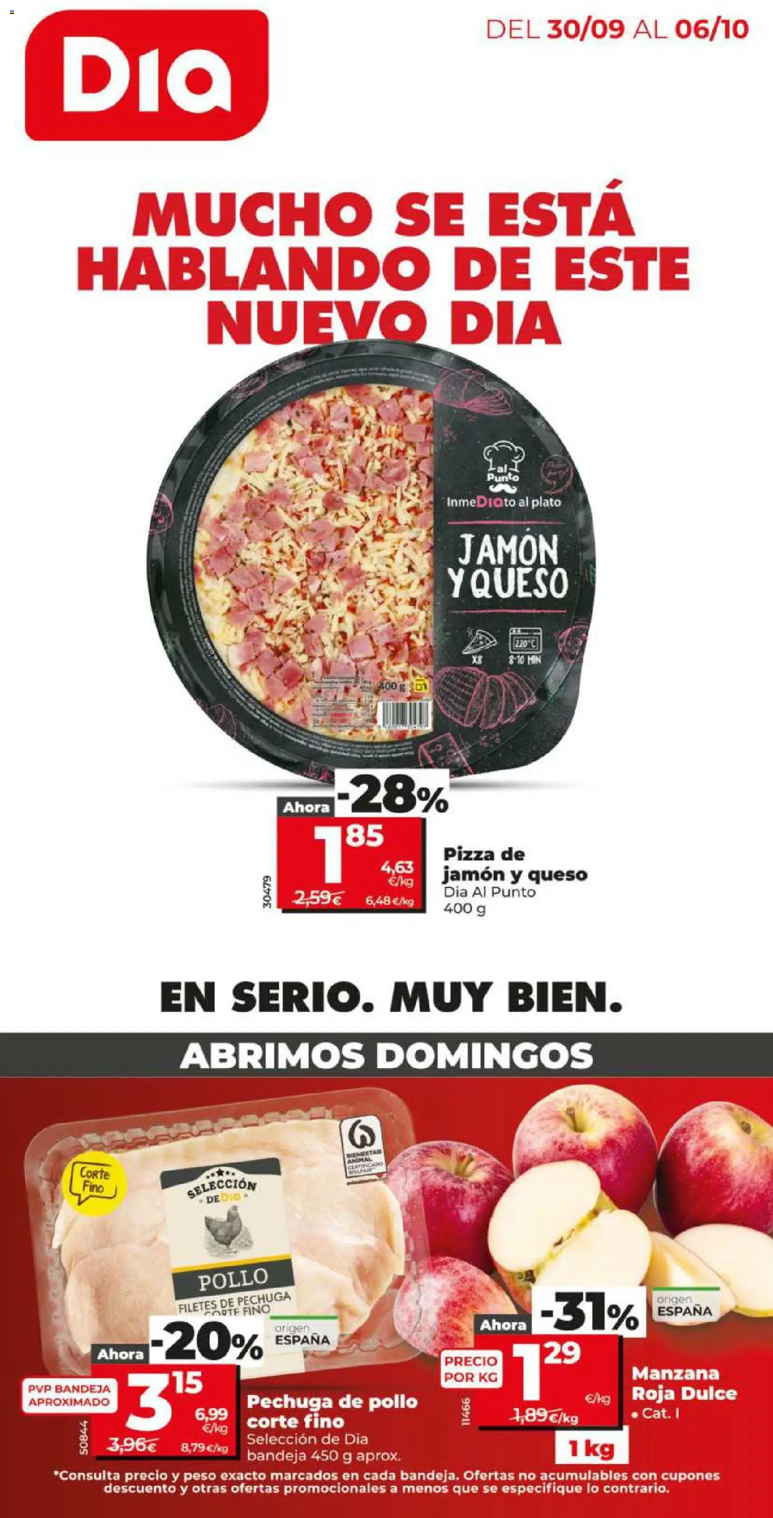 Vista previa del folleto de la tienda Dia válido desde el 30/09/2026 