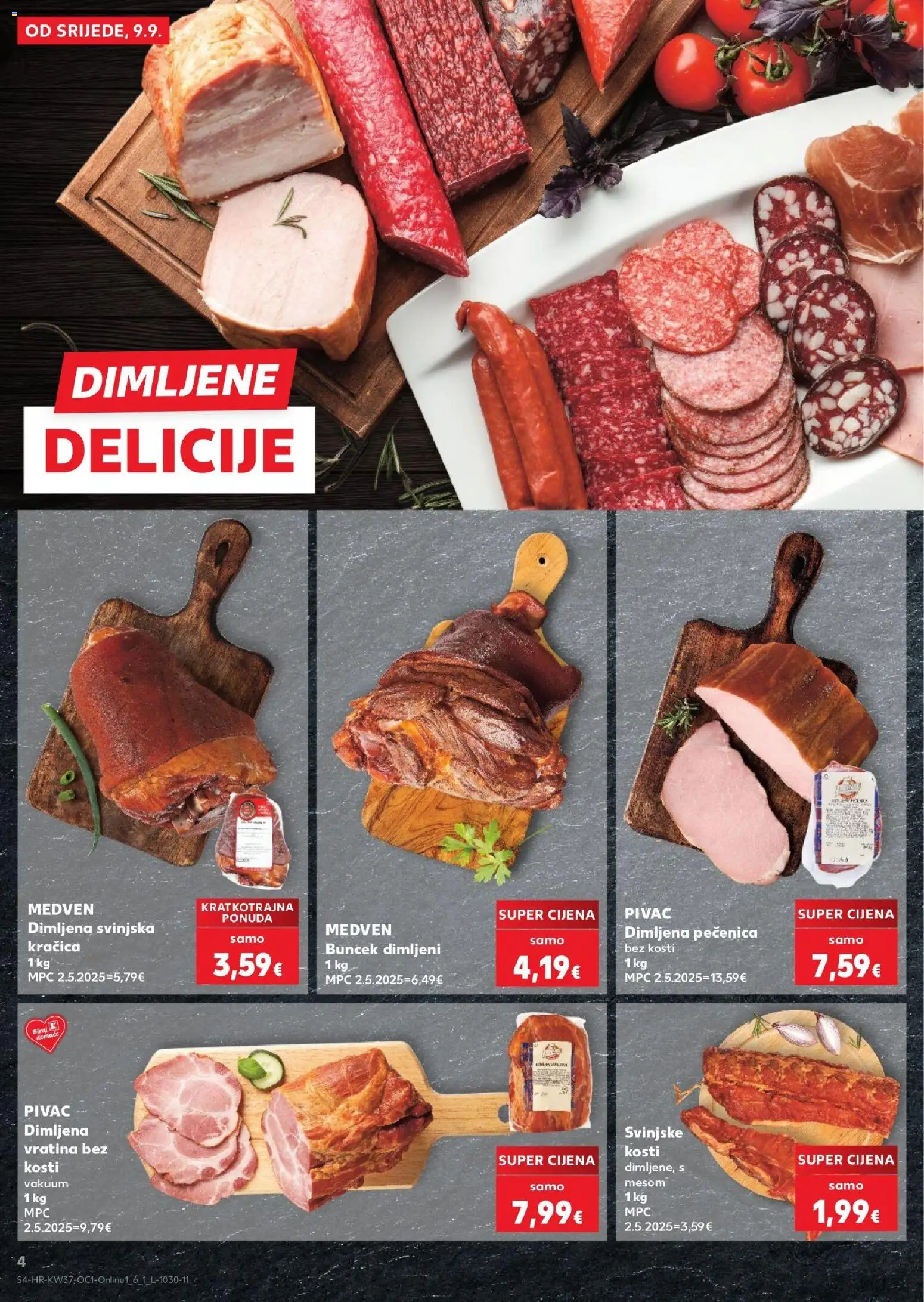 Kaufland HR - Kaufland HR akciós újság megtekintése, amely érvényes 2026.09.09.-től