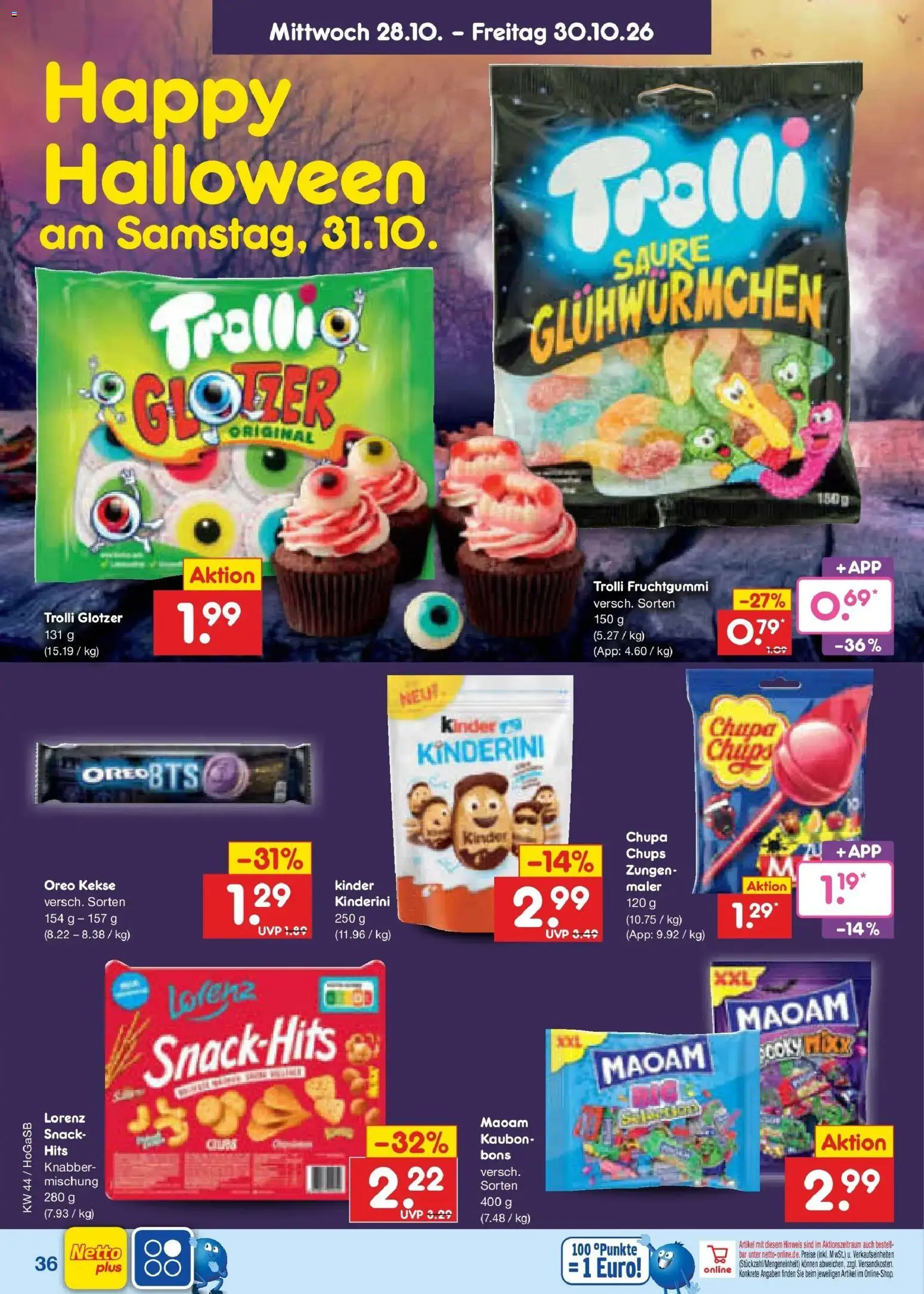 Vorschau von dem Prospekt des Geschäftes Netto Marken-Discount, gültig ab dem 26.10.2026