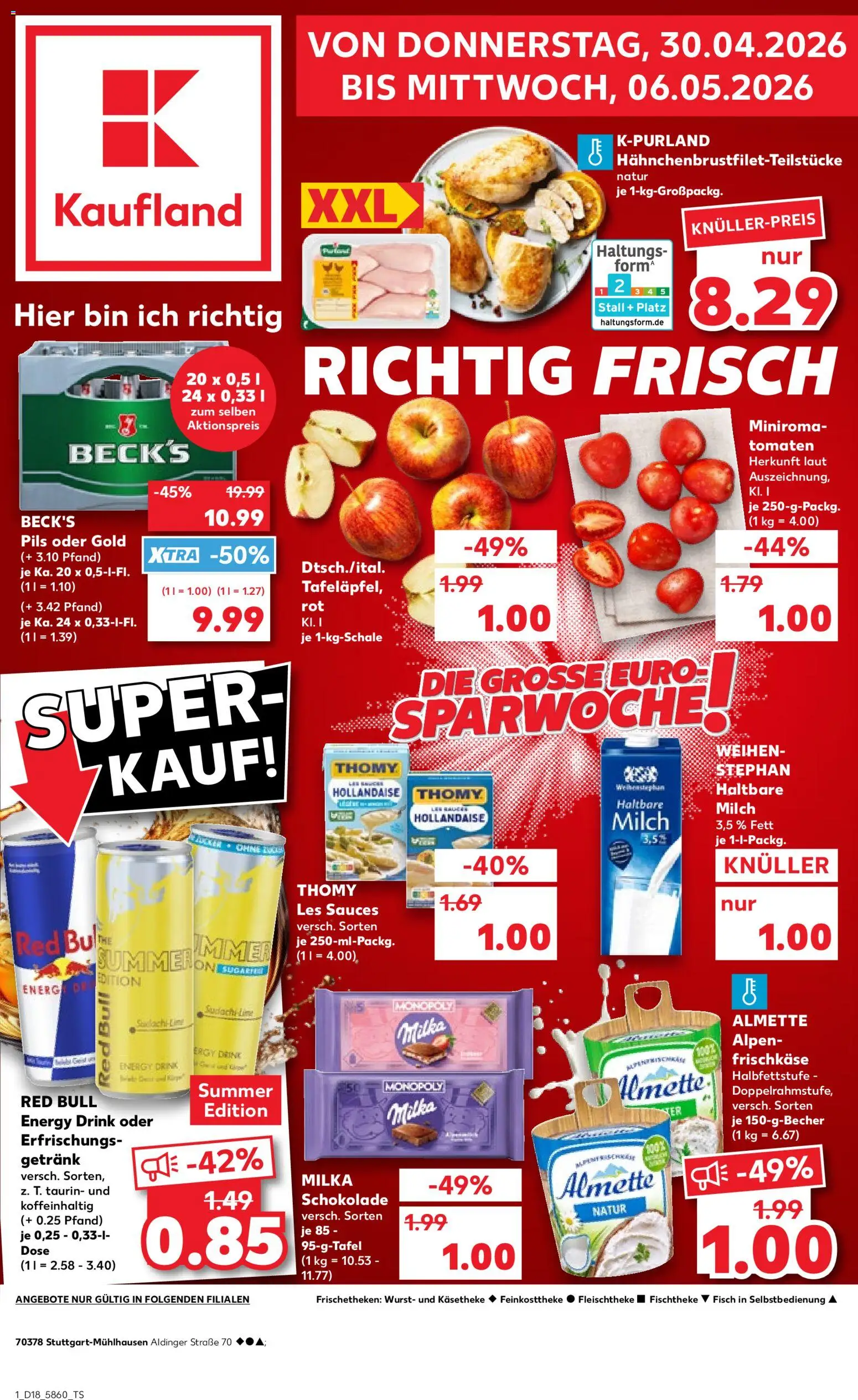 Vorschau von dem Prospekt des Geschäftes Kaufland, gültig ab dem 30.04.2026