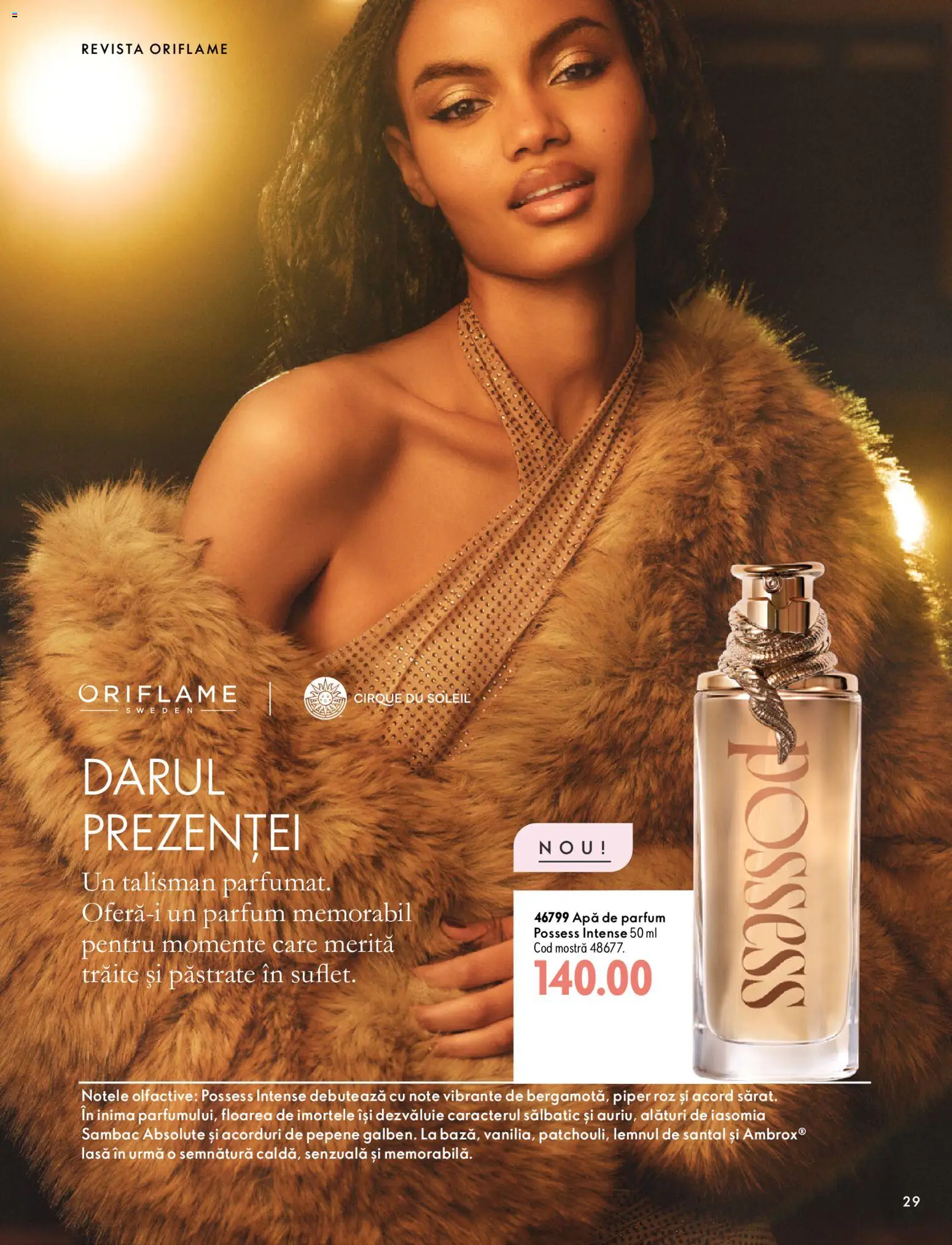Previzualizarea de cataloage: Oriflame Oriflame Catalog 15 2026 valabil de la 11.11.2026 - Apă, Parfum, Intense, Piper, Apă de parfum