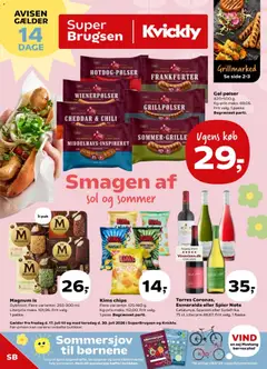 Eksempel på tilbudsavis Super Brugsen - Tilbudsavis uge 29-30 fra butik Super Brugsen gyldig fra 17/07/2026