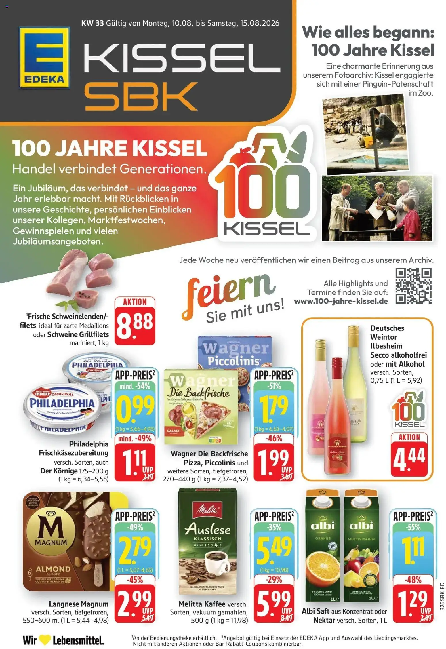 Vorschau von dem Prospekt des Geschäftes Edeka, gültig ab dem 10.08.2026