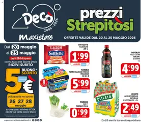 Anteprima dell'opuscolo Decò volantino MaxiStore Casamassima dal negozio Decò valido da 20/05/2026