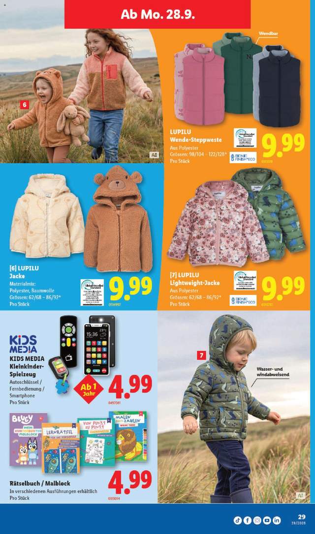 Neue Lidl Aktionen ab 24.09.