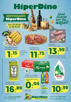 Vista previa del folleto de la tienda HiperDino válido desde el 24/09/2026 