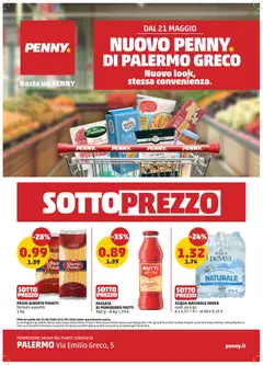 Anteprima dell'opuscolo PENNY volantino Nuova Apertura Palermo dal negozio PENNY valido da 21/05/2026