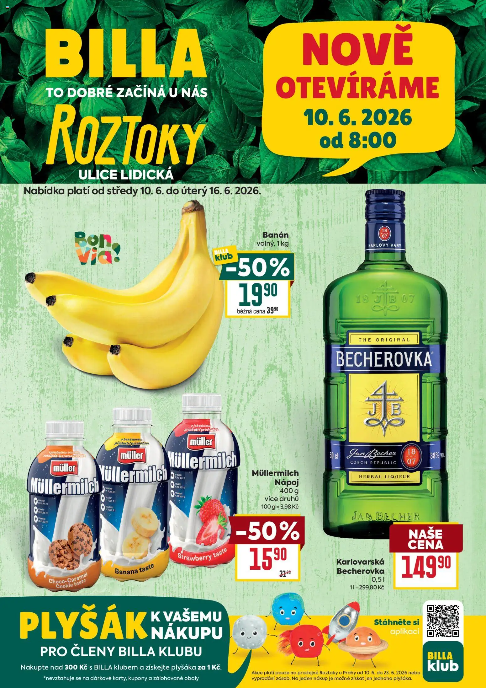 Náhled nabídky: Billa Billa leták - Roztoky platný od 10.06.2026