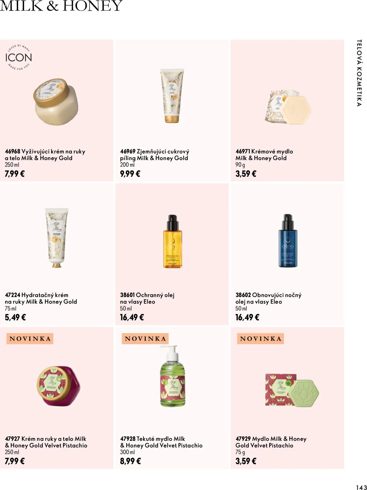 Náhľad Oriflame letáku platného od 30.09.2026 - Olej, Olej na vlasy, Mydlo, Krém, Krém na ruky