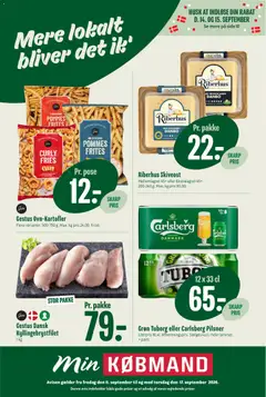 Eksempel på tilbudsavis Min Købmand - Tilbudsavis uge 38 fra butik Min Købmand gyldig fra 11/09/2026