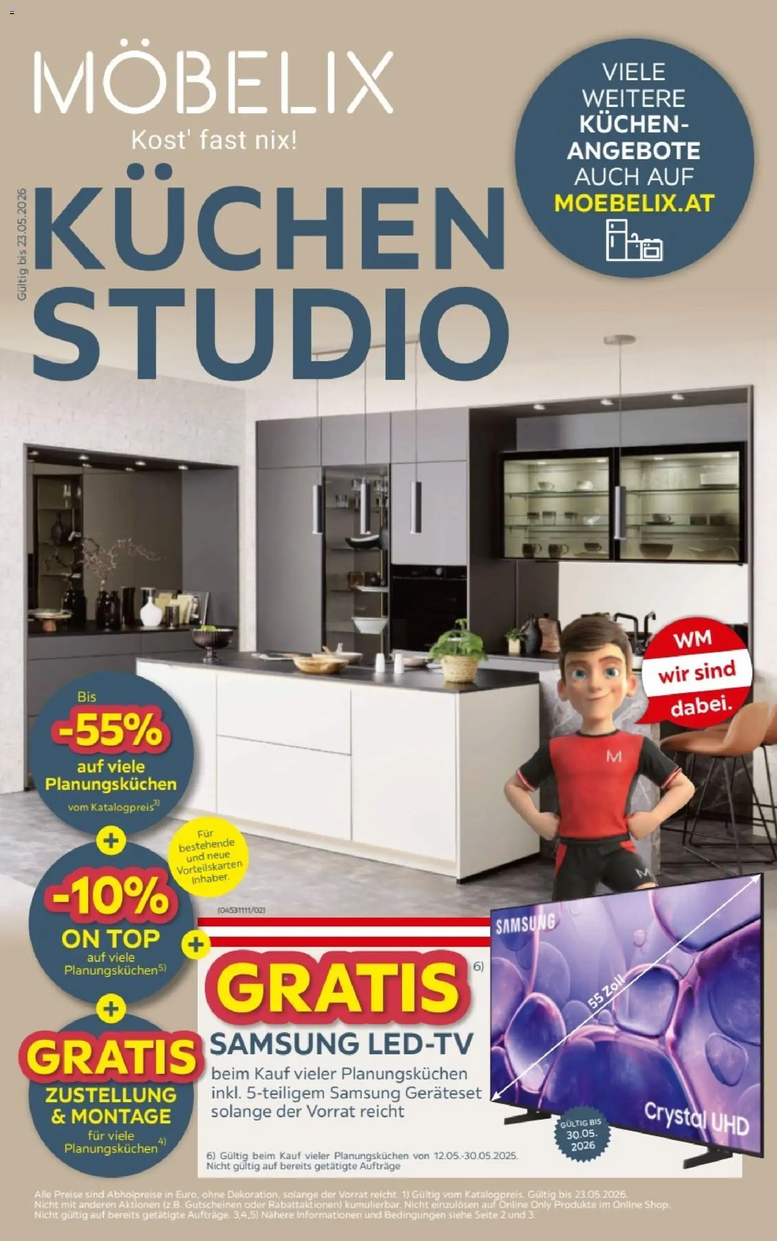 Vorschau der Angebote: Möbelix Möbelix Küchen Studio gültig ab 12.05.2025 - Samsung