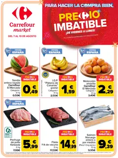 Vista previa del folleto de la tienda Carrefour Market válido desde el 07/08/2026 