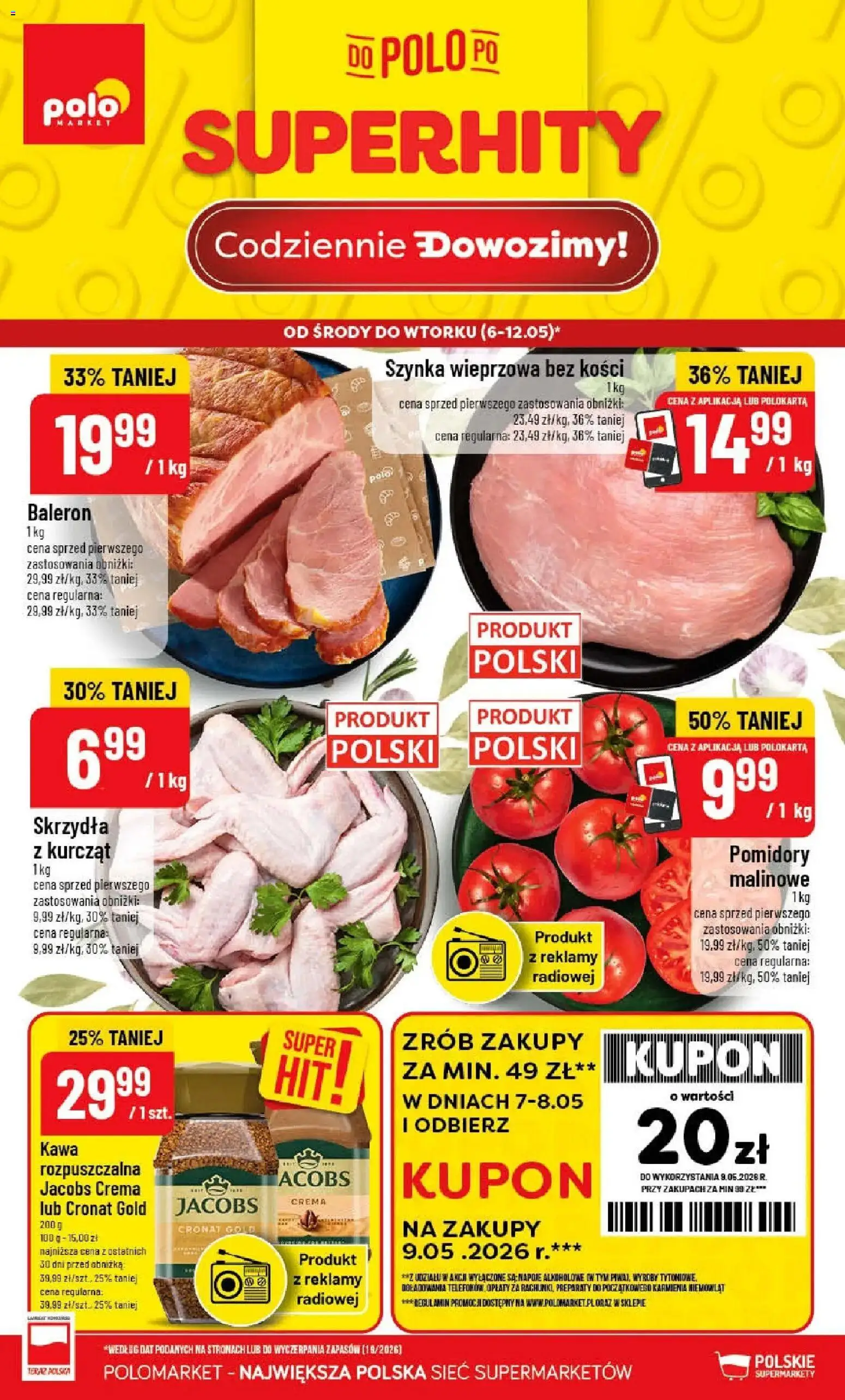 Pogląd gazetki "POLOmarket gazetka" ze sklepu POLOmarket ważnej od 06.05.2026