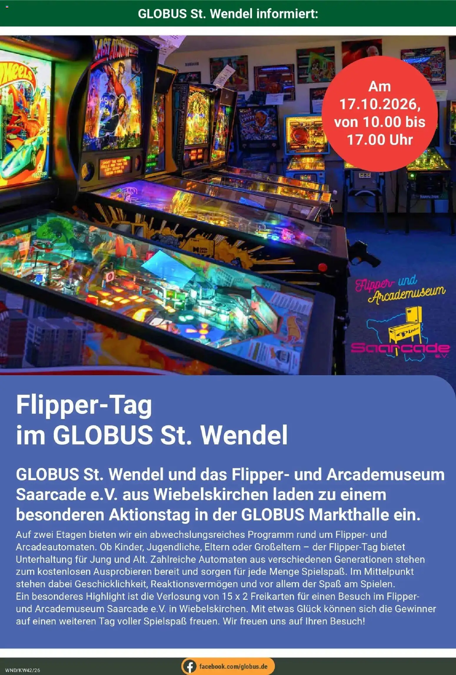 Vorschau von dem Prospekt des Geschäftes Globus, gültig ab dem 12.10.2026