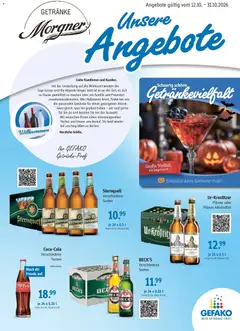 Vorschau von dem Prospekt des Geschäftes Angebote, gültig ab dem 12.10.2026