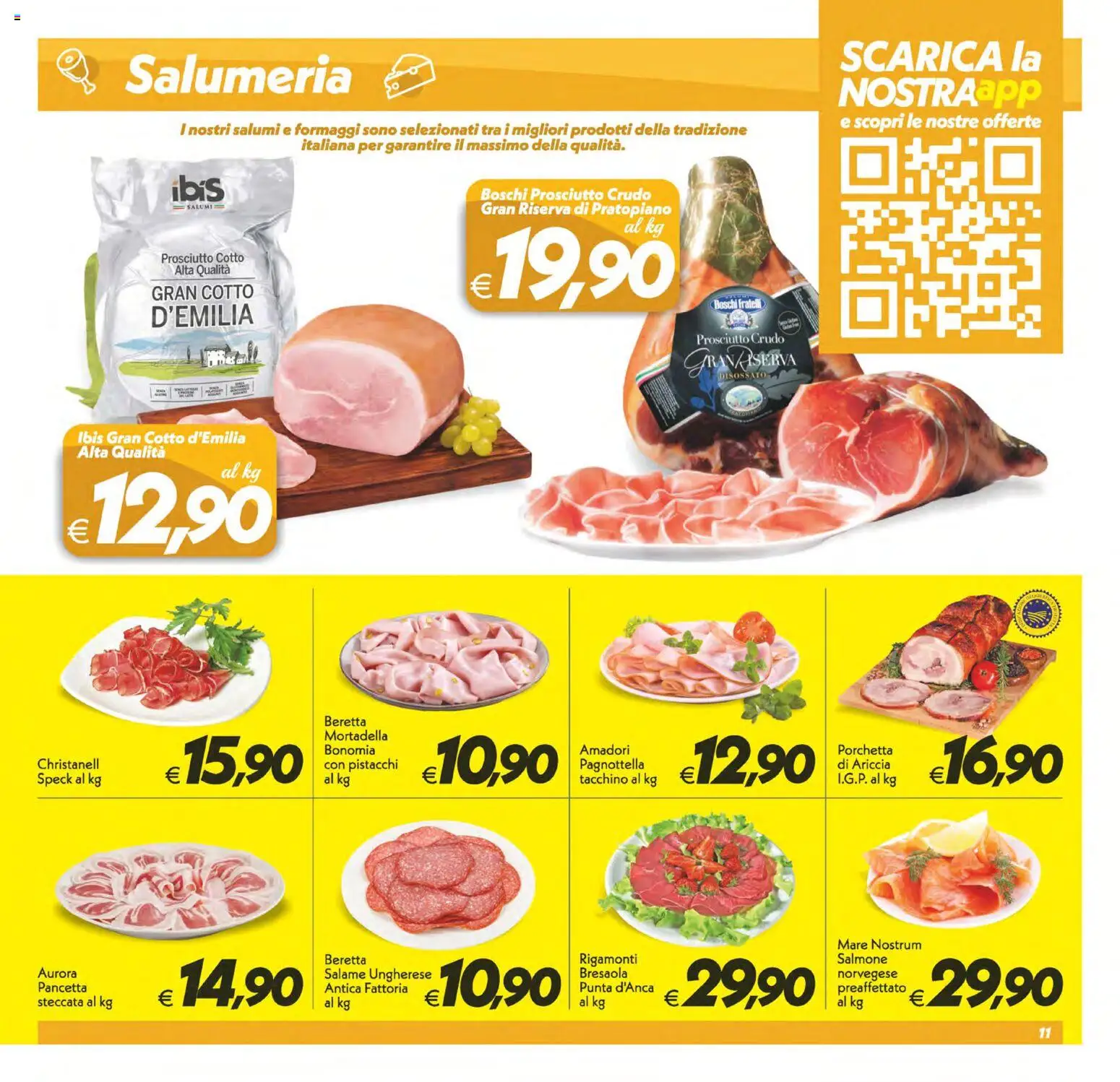 Anteprima dell'opuscolo SuperConveniente volantino Messina, Siracusa, Palermo dal negozio SuperConveniente valido da 23/10/2026 - Bresaola, Porchetta, Mortadella, Speck, Prosciutto Crudo, Prosciutto, Prosciutto Cotto, Salame