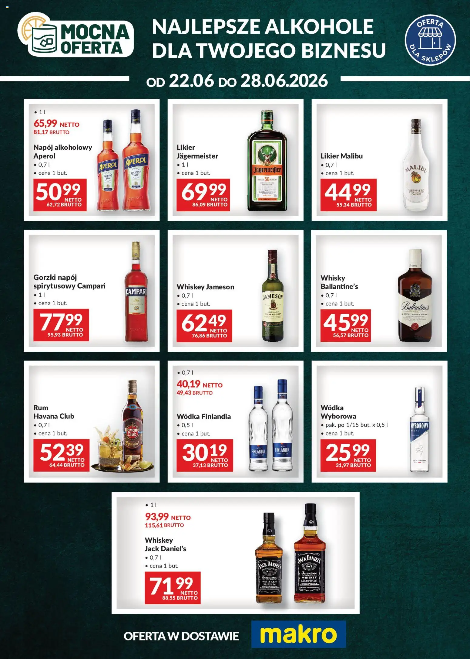 Pogląd gazetki "Makro gazetka - Mocna oferta" ze sklepu Makro ważnej od 22.06.2026