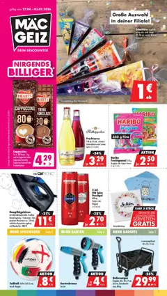 Vorschau von dem Prospekt des Geschäftes Mäc Geiz, gültig ab dem 27.04.2026