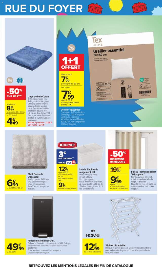 Nouveau catalogue Carrefour à partir du 22/09