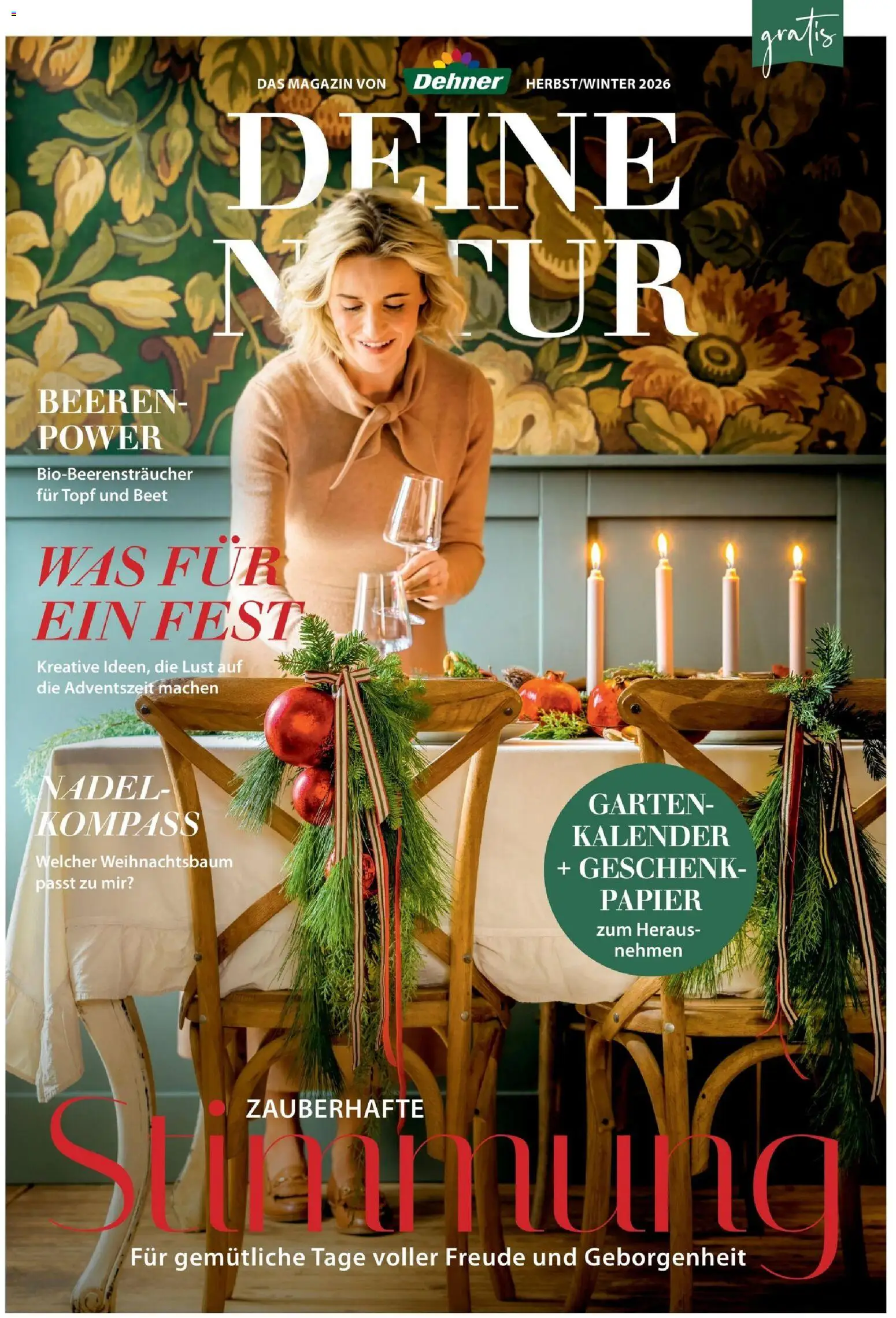 Vorschau der Angebote: Dehner Dehner Magazine HERBST/WINTER 2026 gültig ab 09.10.2026 - Magazin