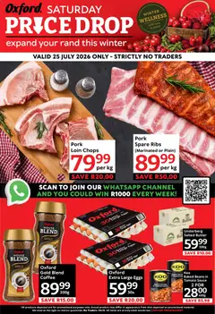 Preview of Oxford Freshmarket flyer valid from 25/07/2026