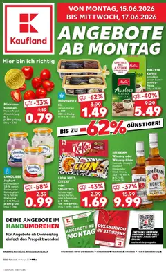 Vorschau von dem Prospekt des Geschäftes Kaufland, gültig ab dem 14.06.2026
