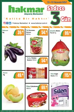 Hakmar Hakmar - Katalog Sadece 3 Gün 10.07.2026 - Broşürünün önizlemesi