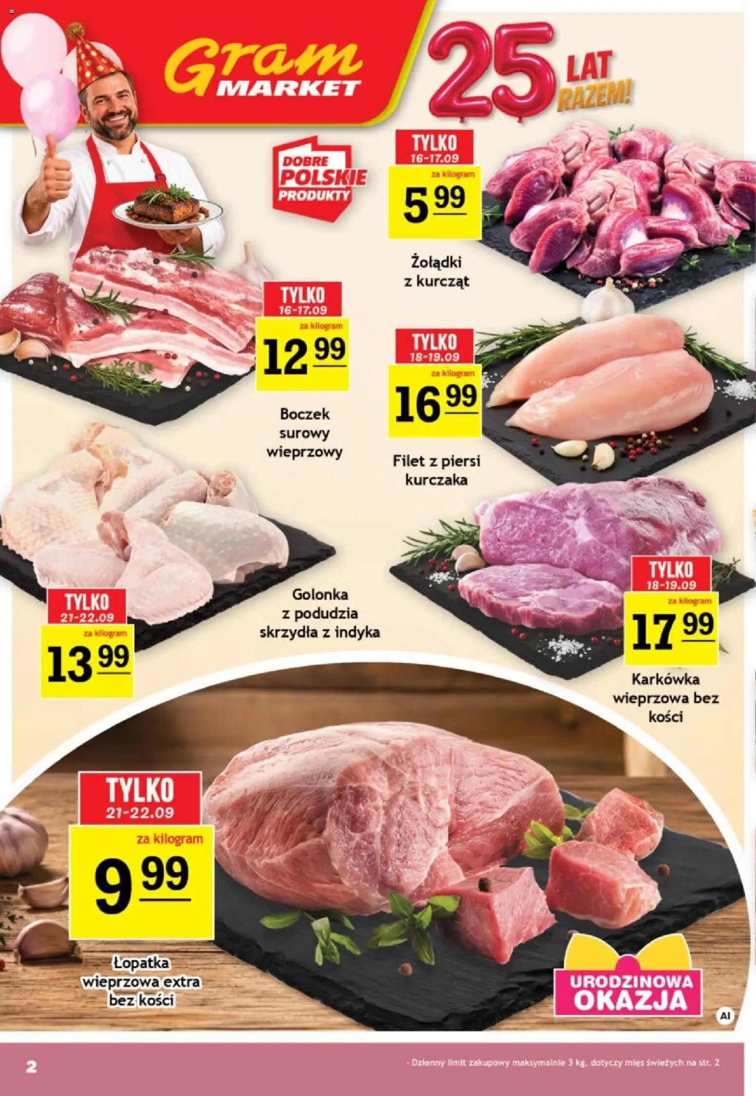 Pogląd gazetki "Gram Market gazetka" ze sklepu Gram Market ważnej od 16.09.2026