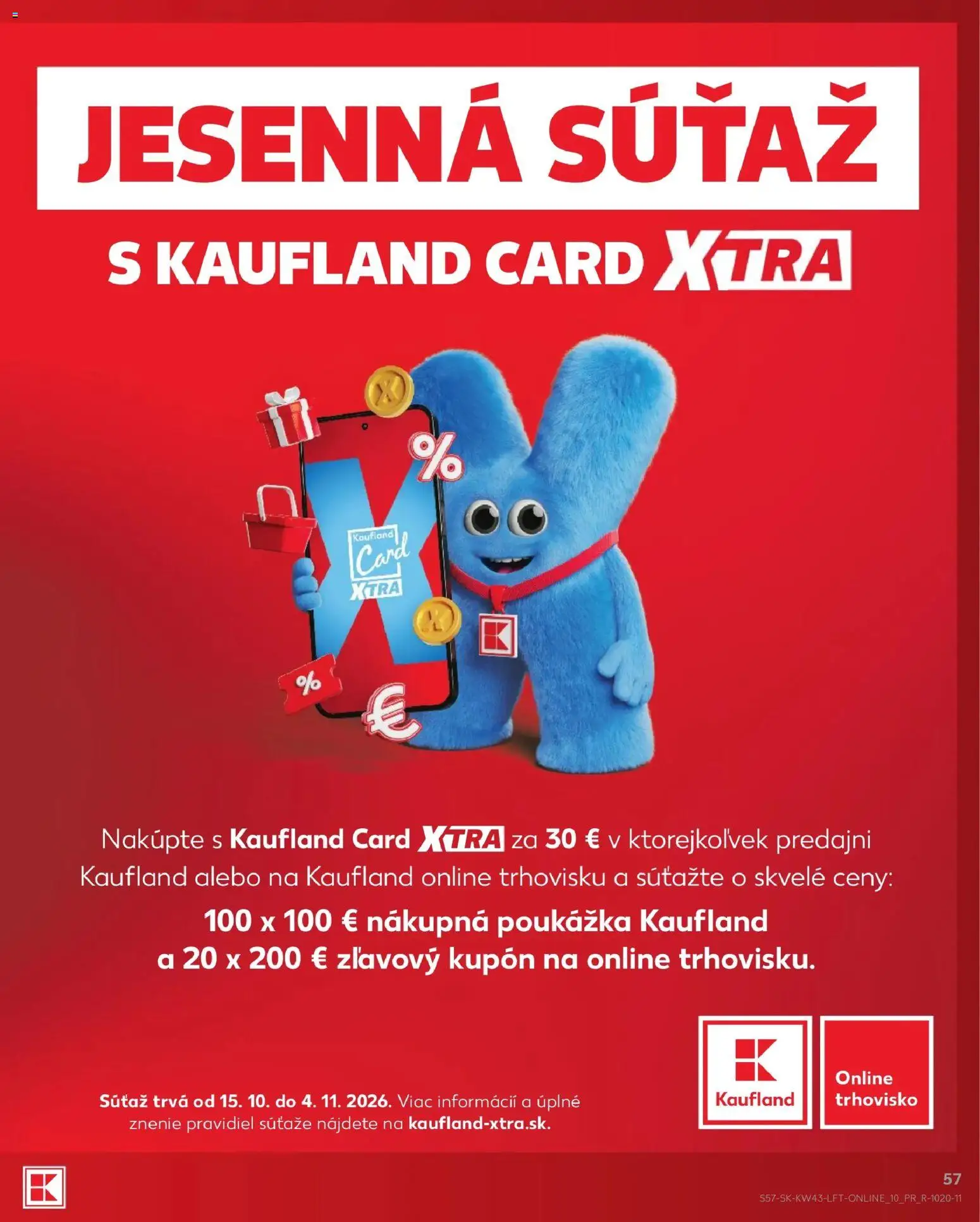Náhľad Kaufland letáku platného od 22.10.2026