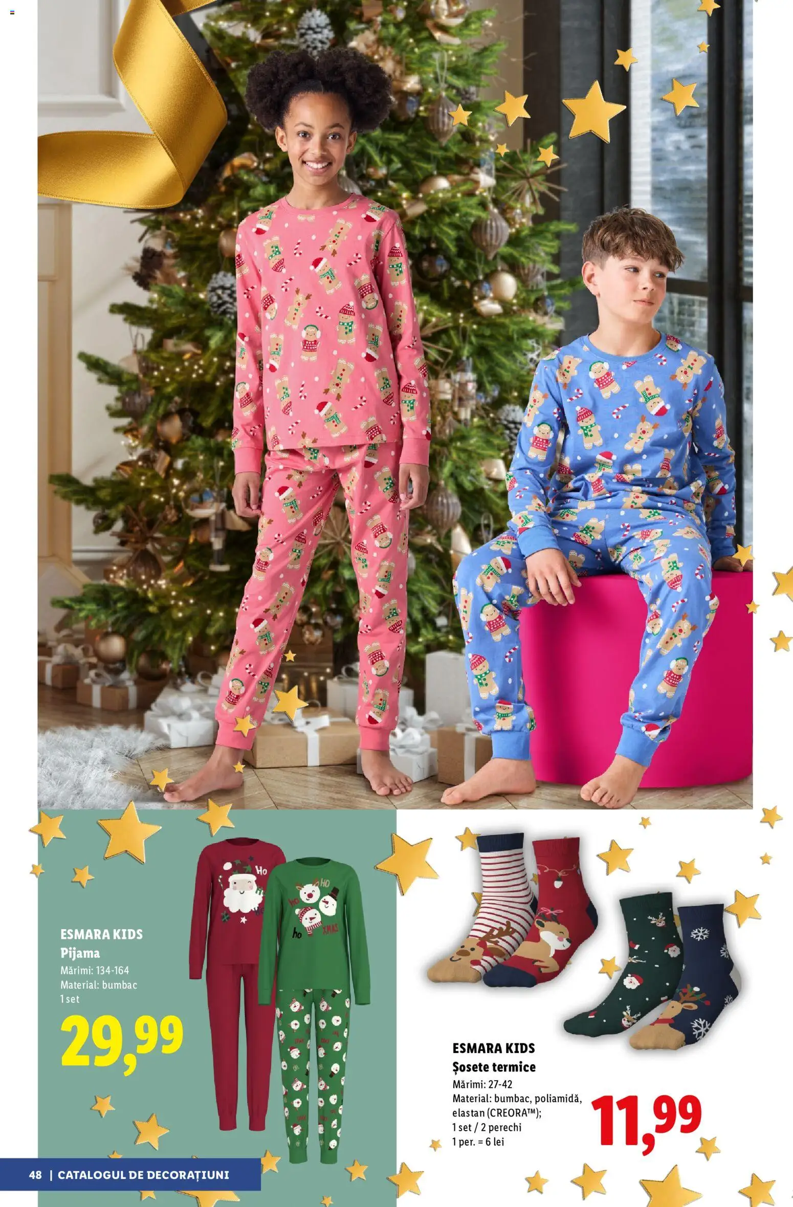 Previzualizarea de cataloage: Lidl Lidl Catalog Decorațiuni valabil de la 05.11.2026 - Sport, Șosete, Pijamă